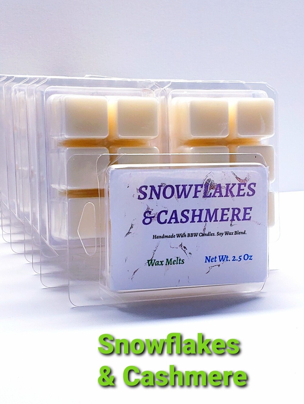 SNOWFLAKES & CASHMERE -Bath & Body Works Candle Wax Melts- $8 per pack